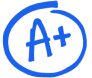 A+ logo.