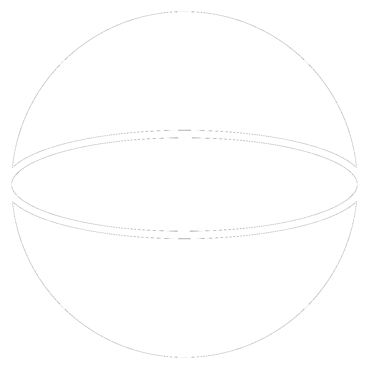 Symbol Spheres and circles