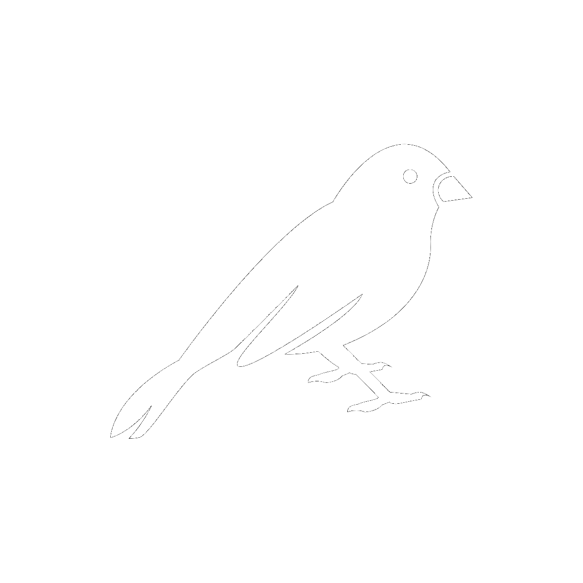 Symbol Cuckoo-bird