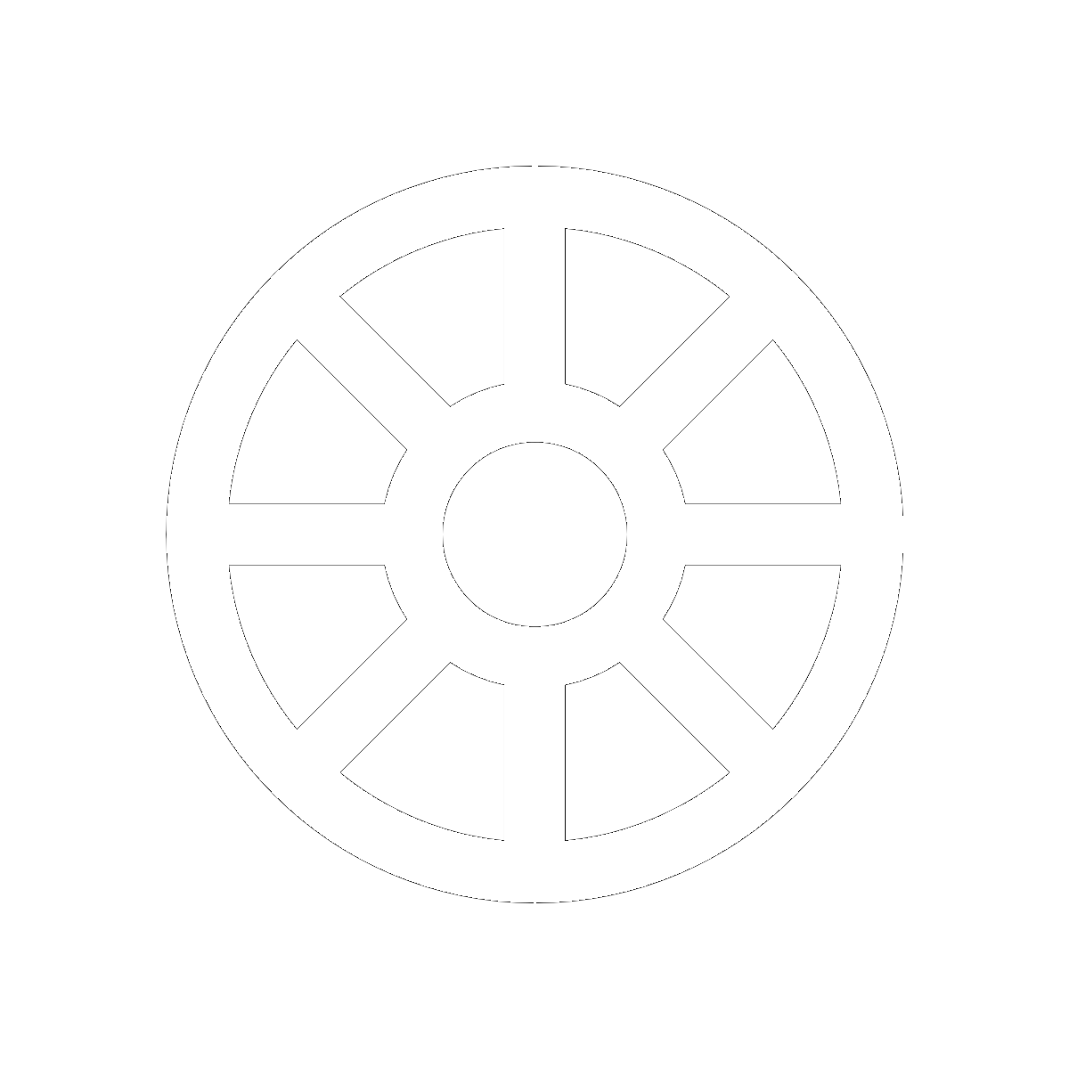 Symbol Chariot-Wheels