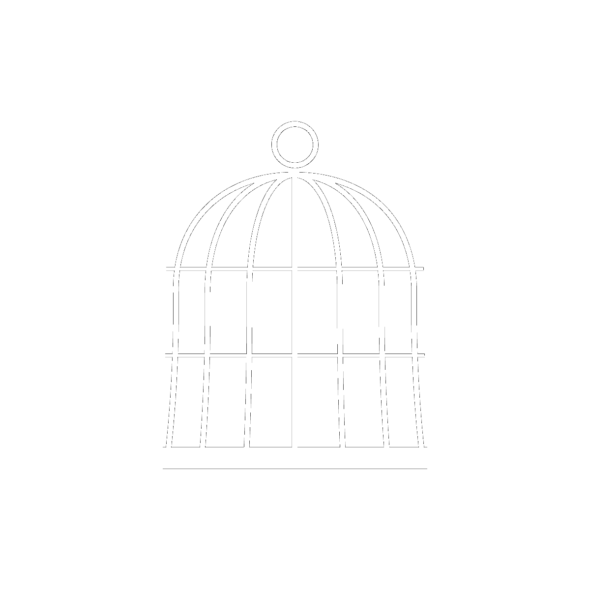 Symbol Caged Skylark