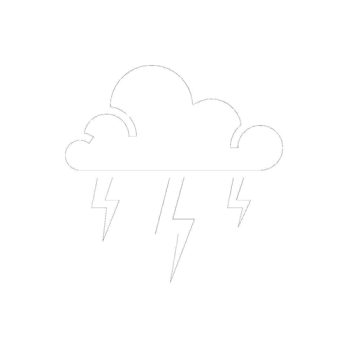 Symbol Thunderstorm