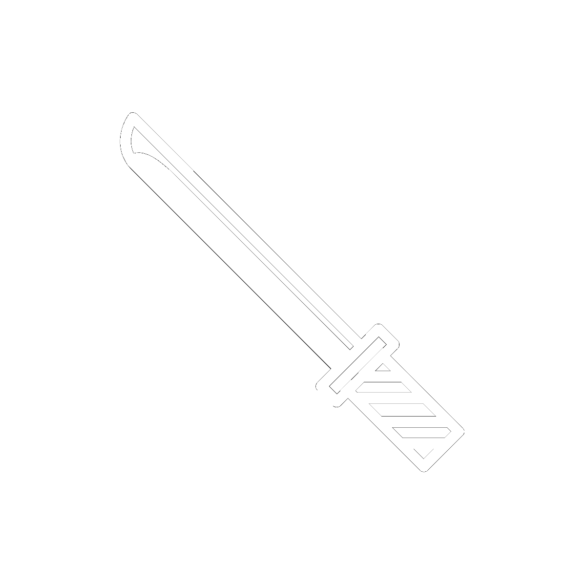 Symbol The Samurai Sword