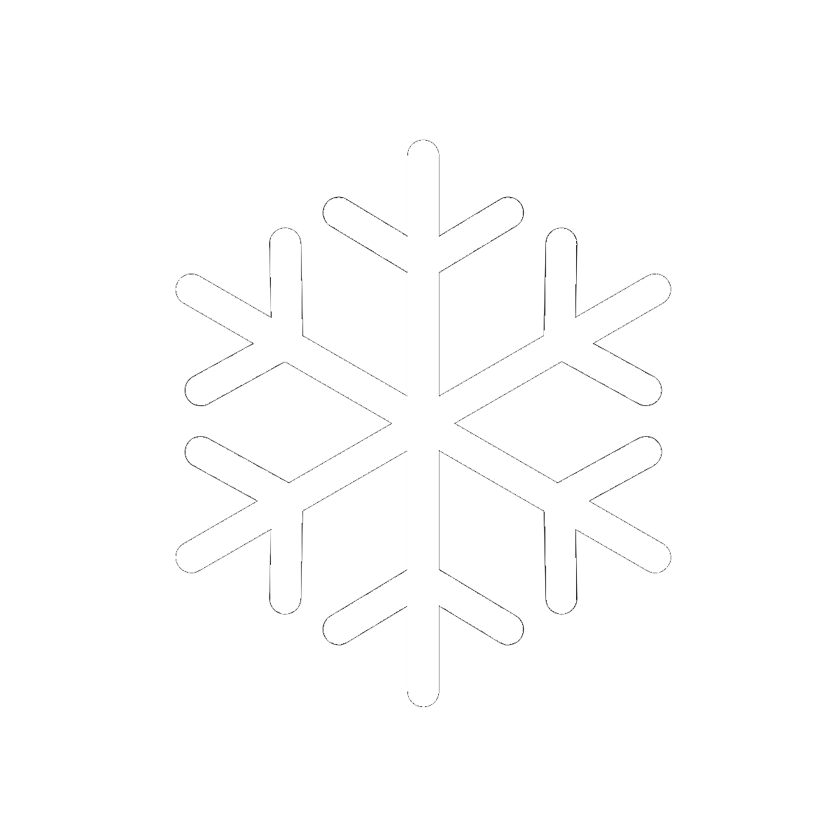 Symbol Snow and Rain