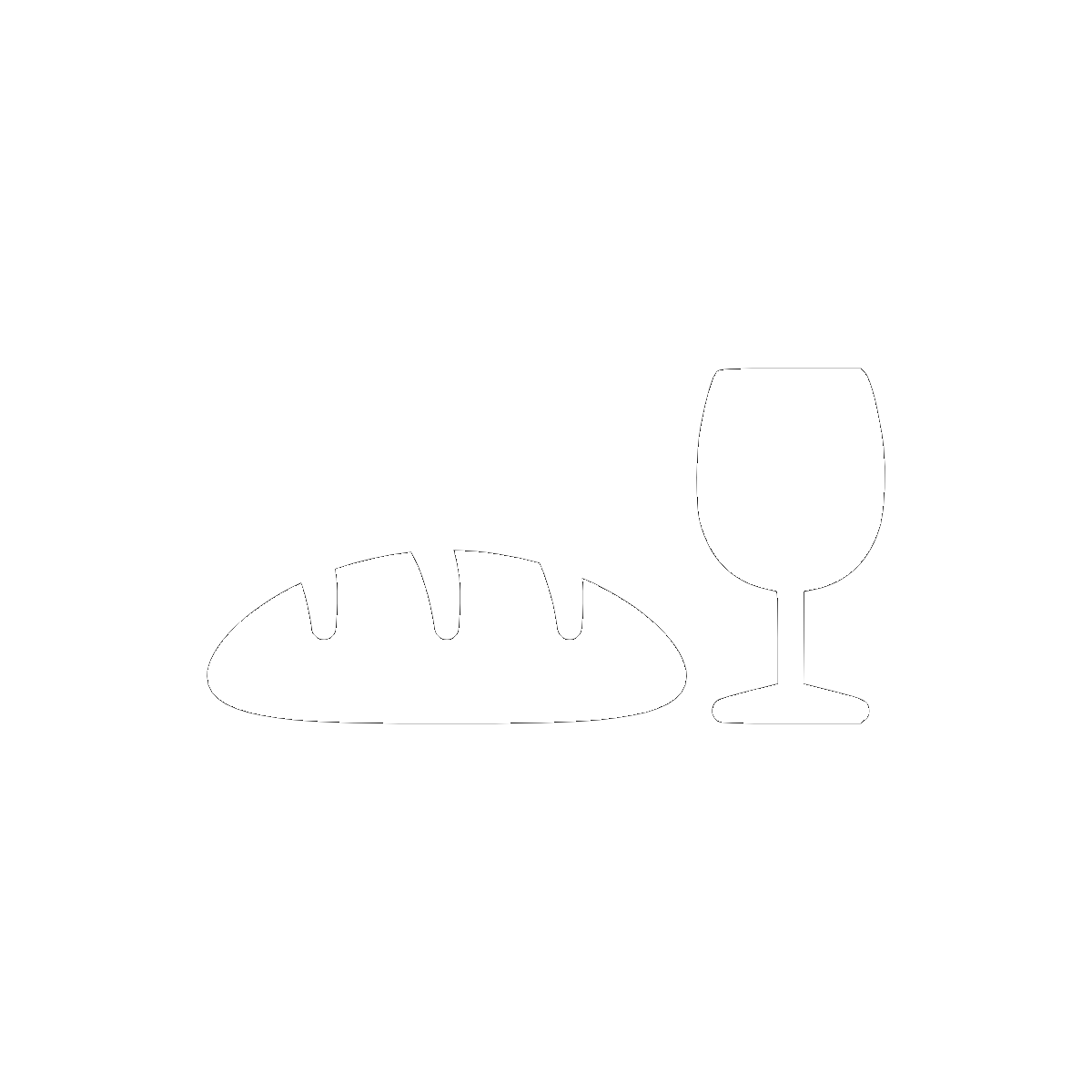 Symbol Wine and Bread
