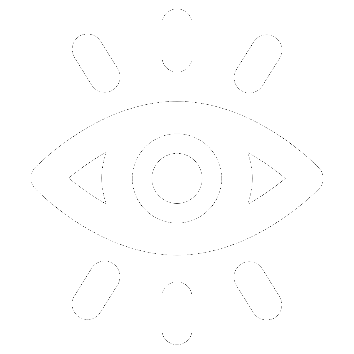Symbol Opening Eyes