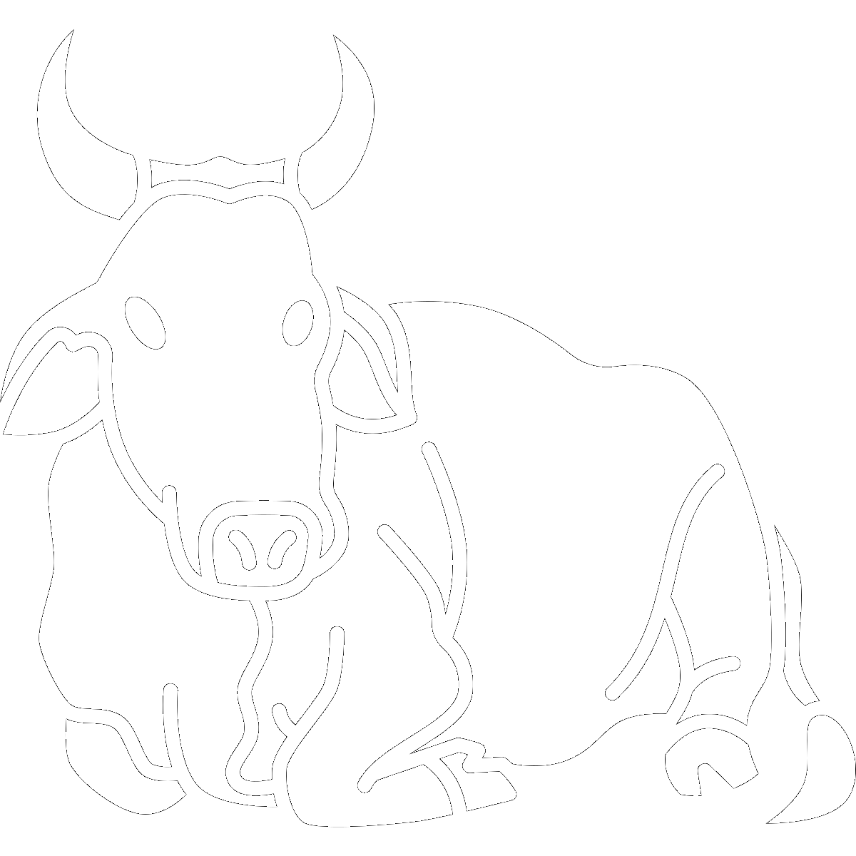 Symbol The Kneeling Oxen